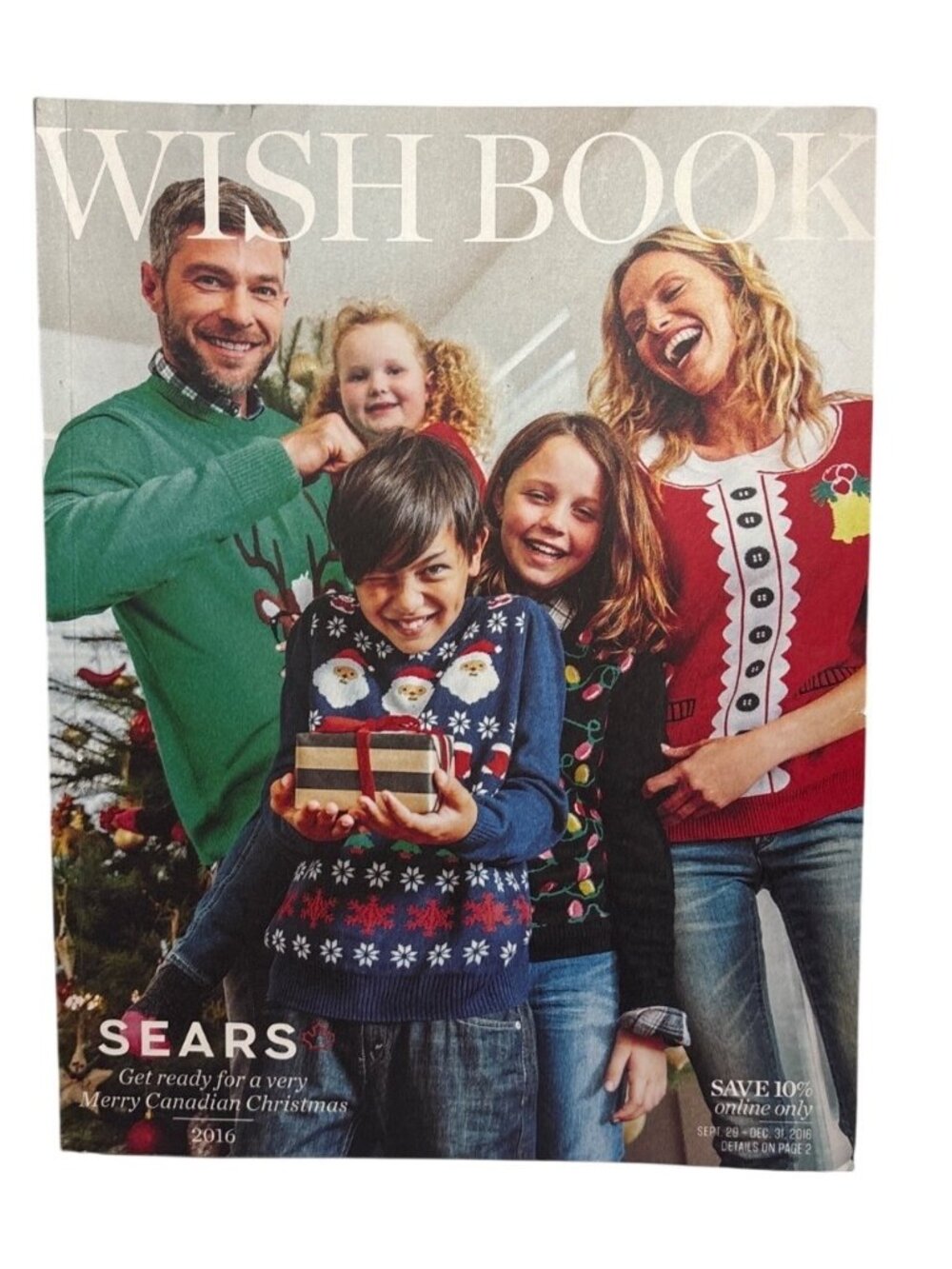 Sears 2016 Wish Book Christmas Catalog Vintage Holiday Collectible